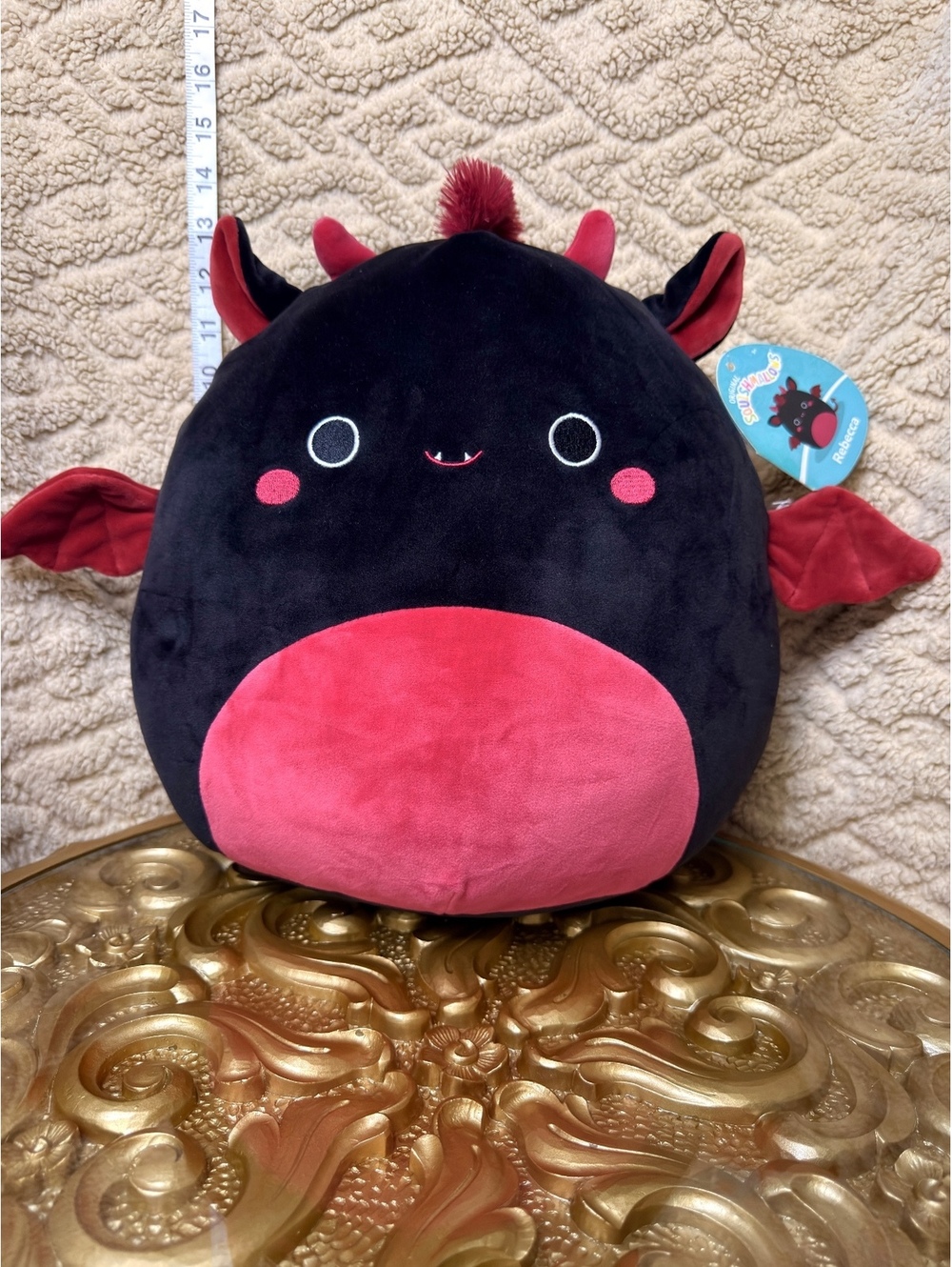Squishmallows Rebecca Jersey Devil 12” Plush NWT Halloween